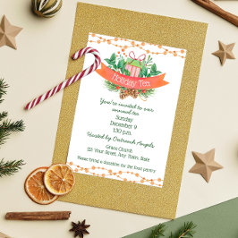 Semestertéinbjudan Inbjudningar
