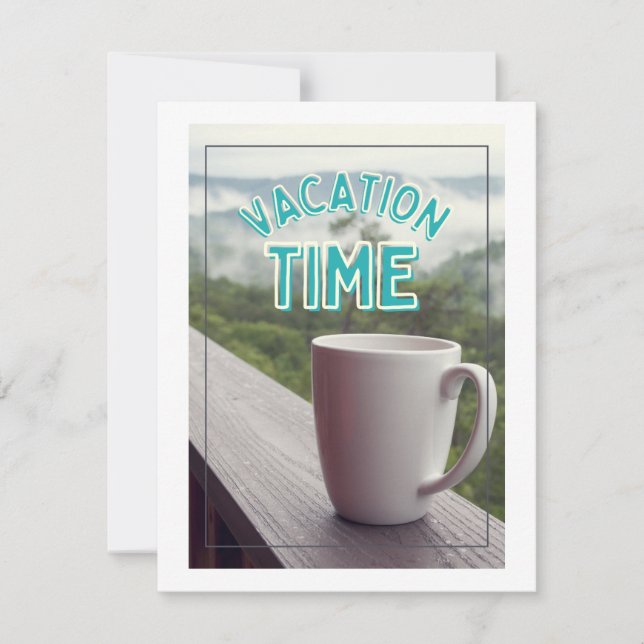 semestertid julkort (Framsida)