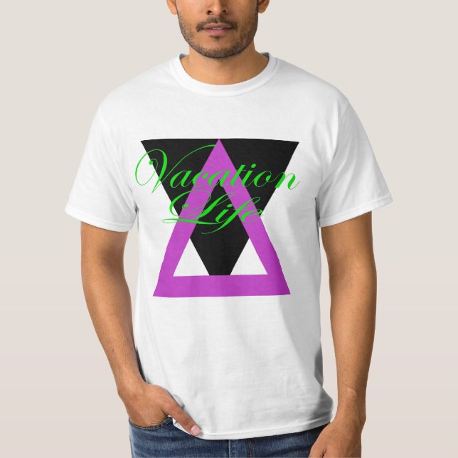 Semestertrianglar Tee Shirt (Framsida)