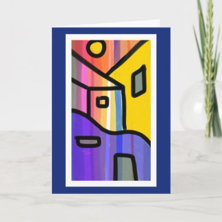 Semestervilla (hälsningkortet) kort