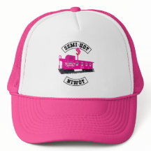 Semi Hett Niwot-Truckerkeps - Rosa
