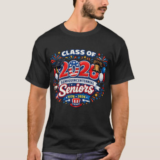 Semi-kvinkentenär senior t shirt