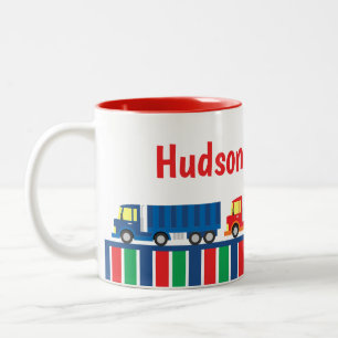 Semi Lastbil Convoy Personlig mugg