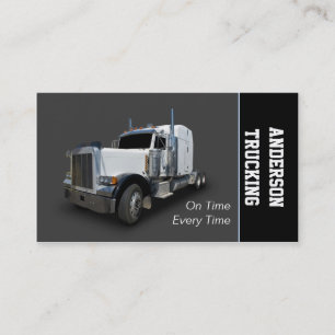 Semi Lastbil Delivery Company Visitkort