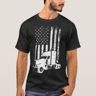 Semi Lastbil-drivrutin Funny Trucker Humor Manar P T Shirt