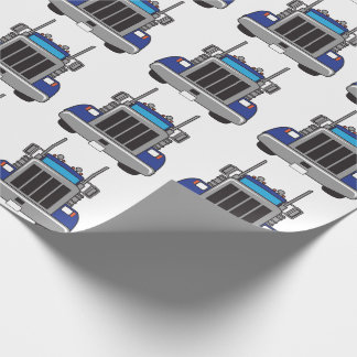 Semi Lastbil Front Presentpapper