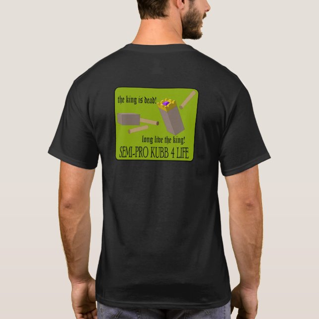Semi-Pro Kubb T-Shirt (Baksida)