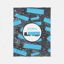 Semi-Trailer Lastbil Transport Lastbilar Fleecefilt