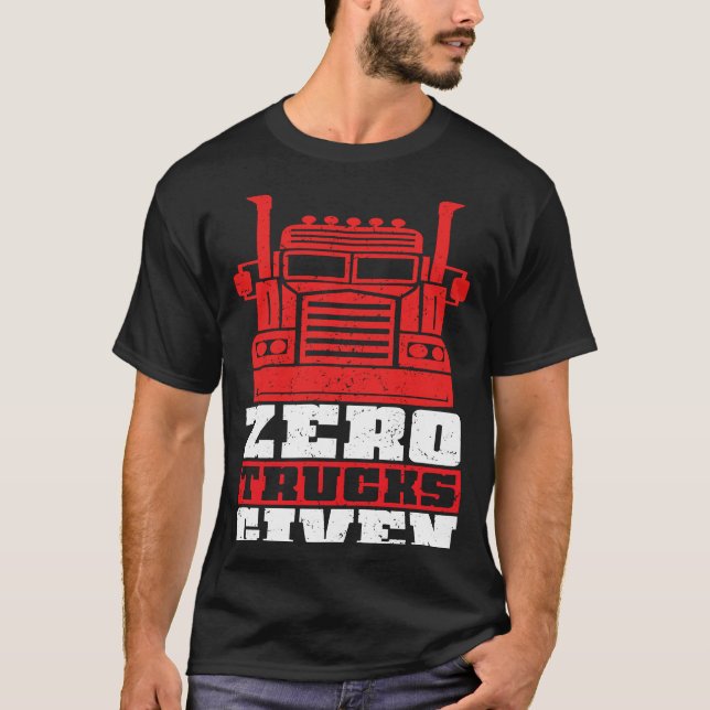 Semi Truck Driver Do Not Disturb I'm Jacking Off T Shirt (Framsida)