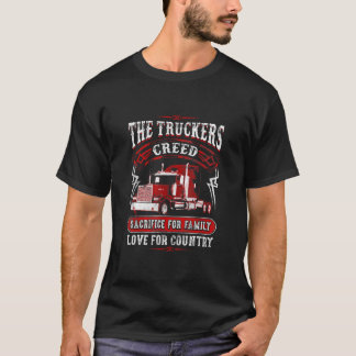 Semi Truck Driver Gift For 18 Wheeler Truckers T Shirt