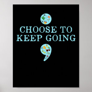 Semicolon Suicide Prevention Awareness Poster
