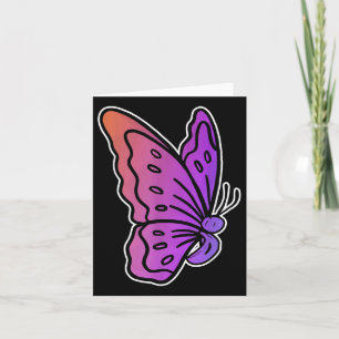 Semikolon Butterfly Anti-suicid Mental Health Awa Kort