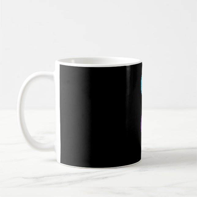 Semikolon depression förebyggande medvetenhet veck kaffemugg (Vänster)