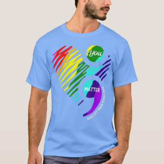 Semikolon Pental Health Awareness  T Shirt