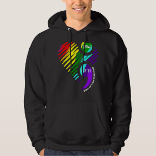 Semikolon Pentalt psykiskt medvetande Månad 12 ste Hoodie