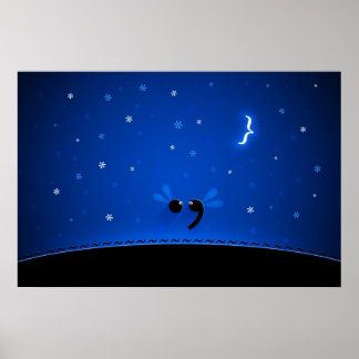 Semikolon Poster