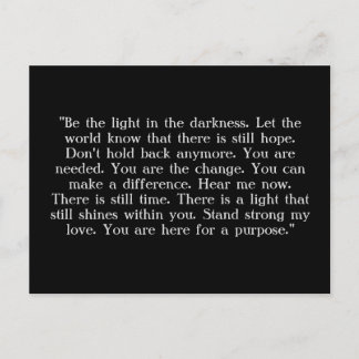 Semikolon-projektvykort för "vistelse" vykort