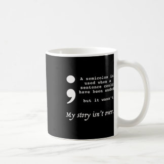 Semikolon Suicide Prevention Awareness Kaffemugg