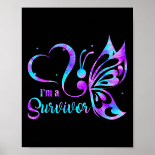 Semikolon Suicide Prevention Awareness - Kids Girl Poster