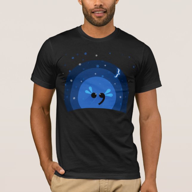 Semikolon T-shirt (Framsida)