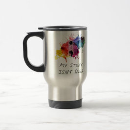 Semikolonet min berättelse är inte över resemugg