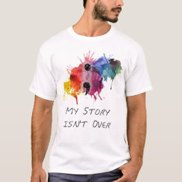 Semikolonet min berättelse är inte över t-shirt