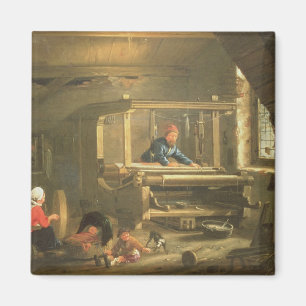 Seminariet av en vävare, 1656 (olja på kanfas) magnet