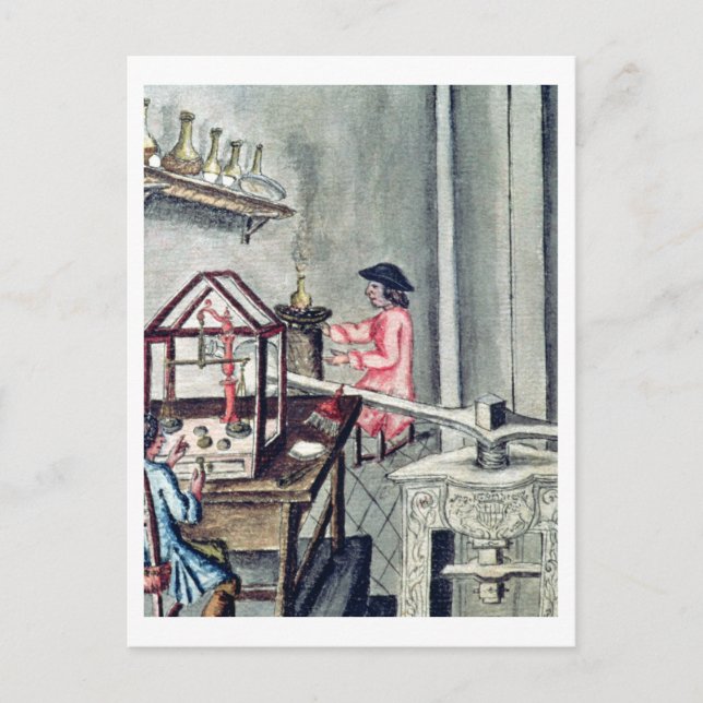 Seminariet för Silversmiths, från en silsmith b Vykort (Framsida)