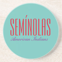 Semínolas Indian tribu T-Shirt Throw Pi