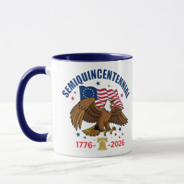 Semiquincentennial Bald Eagle Mug Mugg