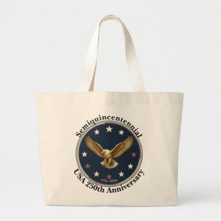 Semiquincentennial USA 250th Anniversary Tote bags Jumbo Tygkasse
