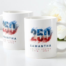 Semiquincentennial USA Amerikas 250-årsjubileum Kaffemugg