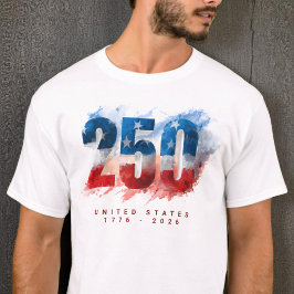 Semiquincentennial USA Amerikas 250-årsjubileum T Shirt