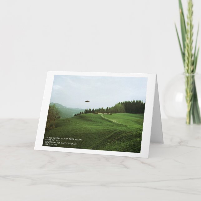 Semjases demonstrationsflyg 1975 kort (Framsida)