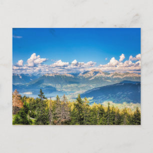 Semnoz, Annecy, Frankrike-scenfotografi Vykort