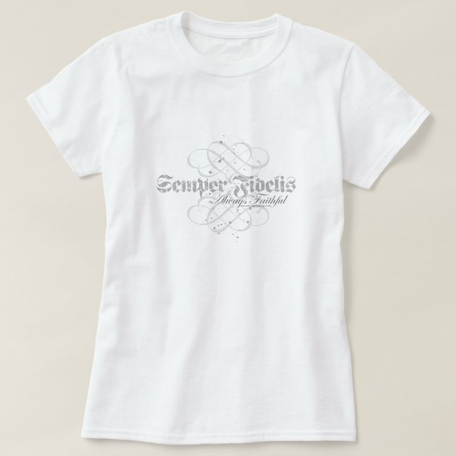 Semper alltid trogna Fidelis - T-shirt (Design framsida)