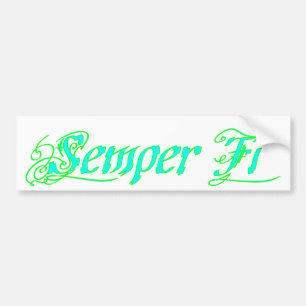 Semper Fi Bildekal