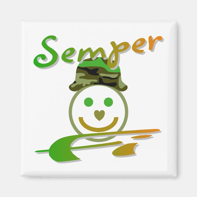 Semper Fi Magnet (Framsidan)