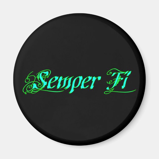 Semper Fi Magnet (Framsidan)