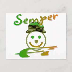 Semper Fi Vykort