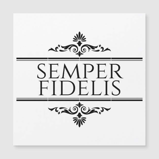 Semper Fidelis (Framsida)