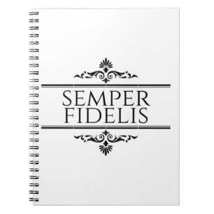 Semper Fidelis Anteckningsbok