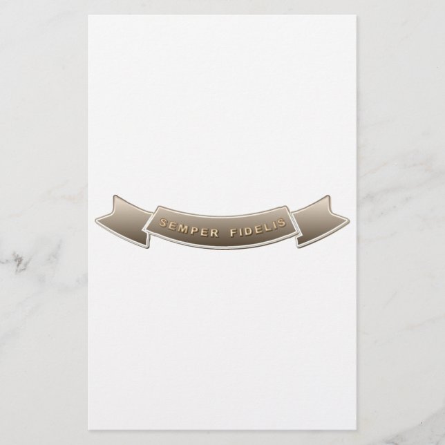 Semper Fidelis Brevpapper (Framsida)