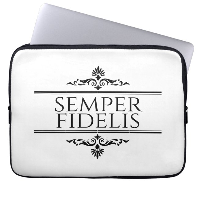 Semper Fidelis Laptop Fodral (Framsidan)