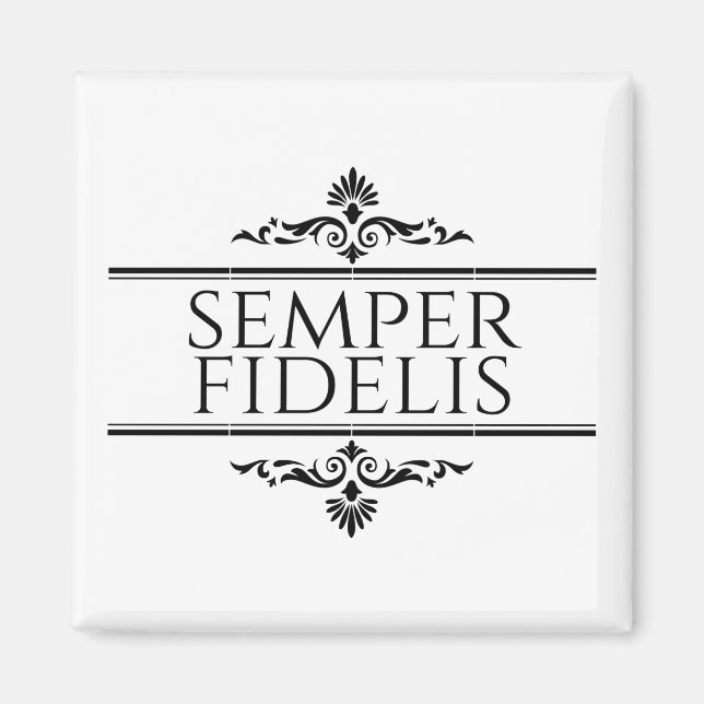 Semper Fidelis Magnet (Framsidan)