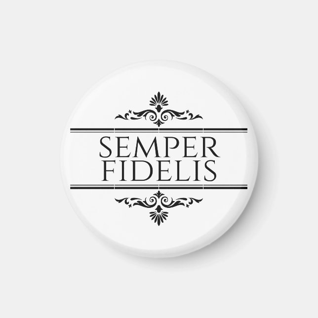 Semper Fidelis Magnet (Framsidan)