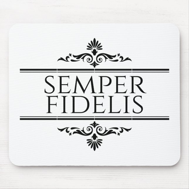 Semper Fidelis Musmatta (Framsidan)