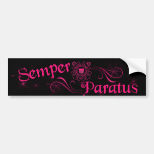Semper Paratus - kustbevakning Bildekal