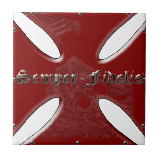 SemperFidelisCross.png Kakelplatta
