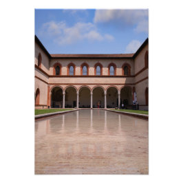 Sempione Park Reflective Pond Fototryck